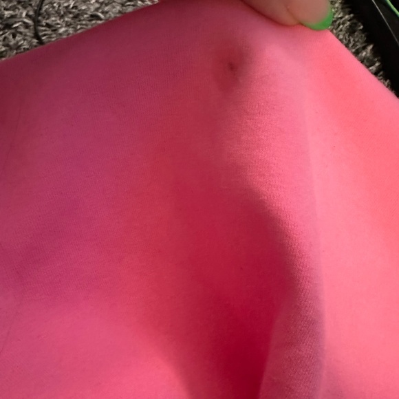 🍬 BARBIE PINK DYNAMIC FLEECE ZIP UP HOODIE 🍬 - Picture 3 of 4